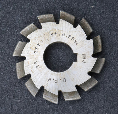 Bild des Artikels DOLD-Zahnformfräser-D.P.=-8-No.-8-für-Z=-12-13-EGW-15°-gear-profile-cutter