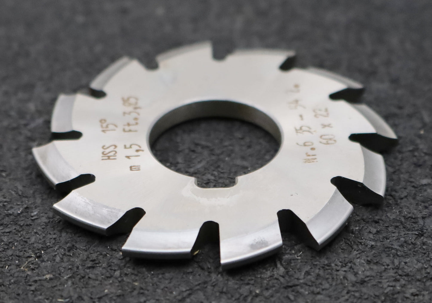 Bild des Artikels DOLD-Zahnformfräser-m=-1,5mm-No.-6-für-Z=-35-54-EGW-15°-gear-profile-cutter