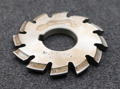Bild des Artikels DOLD-Zahnformfräser-m=-1,75mm-No.-1-für-Z=-12-13-EGW-15°-gear-profile-cutter