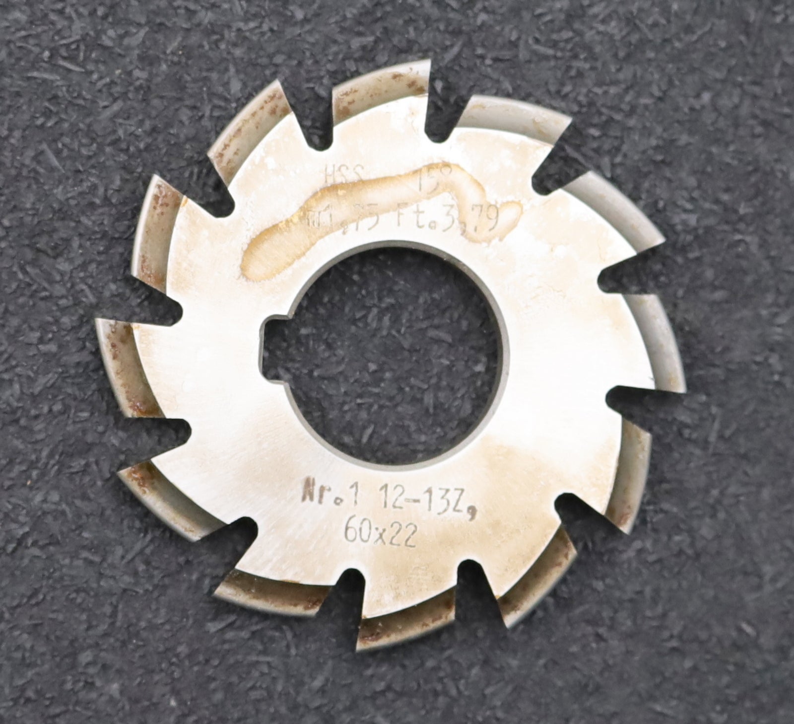 Bild des Artikels DOLD-Zahnformfräser-m=-1,75mm-No.-1-für-Z=-12-13-EGW-15°-gear-profile-cutter