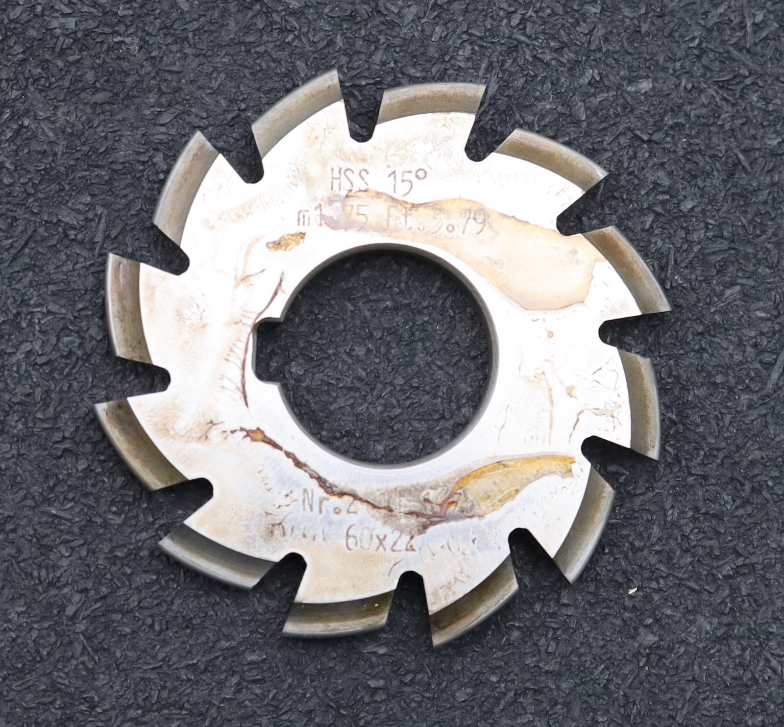 Bild des Artikels DOLD-Zahnformfräser-m=-1,75mm-No.-2-für-Z=-14-16-EGW-15°-gear-profile-cutter