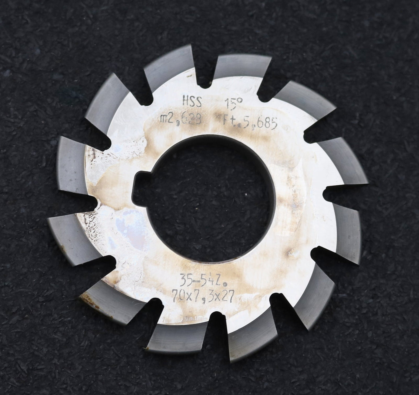 Bild des Artikels DOLD-Zahnformfräser-m=-2,628mm-No.-6-für-Z=-35-54-EGW-15°-gear-profile-cutter