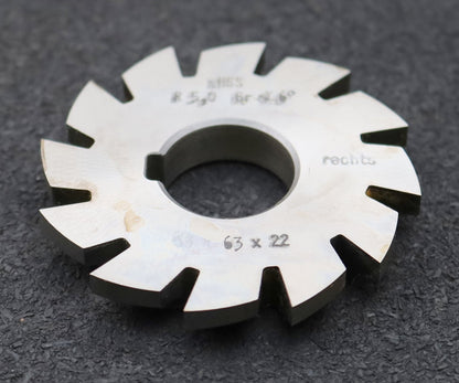 Bild des Artikels DOLD-Viertelrund-Formfräser-konkav-Radiusfräser-Radius-5mm-Schnitt:-rechts
