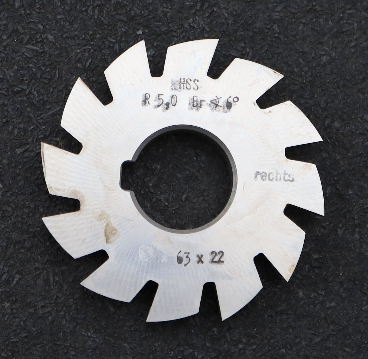 Bild des Artikels DOLD-Viertelrund-Formfräser-konkav-Radiusfräser-Radius-5mm-Schnitt:-rechts