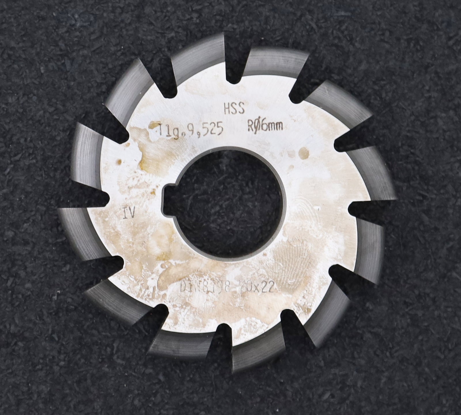 Bild des Artikels DOLD-Rollketenrad-Formfräser-Roller-chain-form-cutter-Teilung=-9,525mm=-3/8"-IV