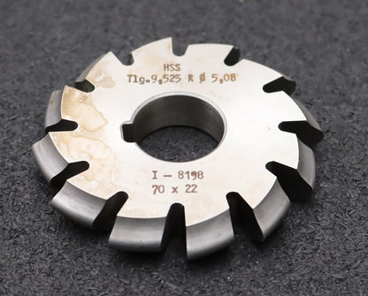 Bild des Artikels DOLD-Rollketenrad-Formfräser-Roller-chain-form-cutter-Teilung=-9,525mm=-3/8"-I
