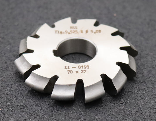 Bild des Artikels DOLD-Rollketenrad-Formfräser-Roller-chain-form-cutter-Teilung=-9,525mm=-3/8"-II