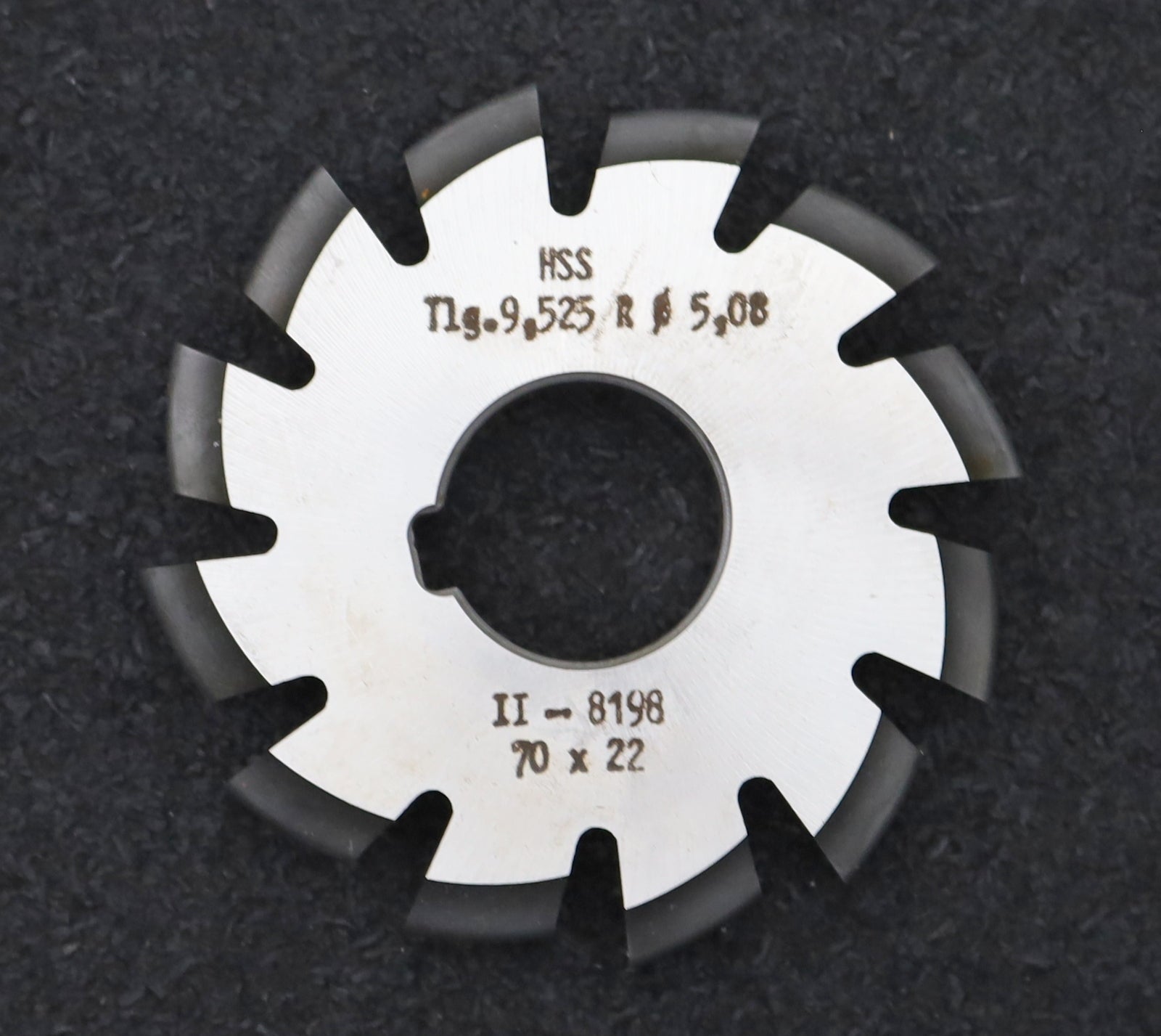 Bild des Artikels DOLD-Rollketenrad-Formfräser-Roller-chain-form-cutter-Teilung=-9,525mm=-3/8"-II