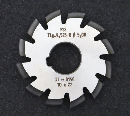 Bild des Artikels DOLD-Rollketenrad-Formfräser-Roller-chain-form-cutter-Teilung=-9,525mm=-3/8"-II