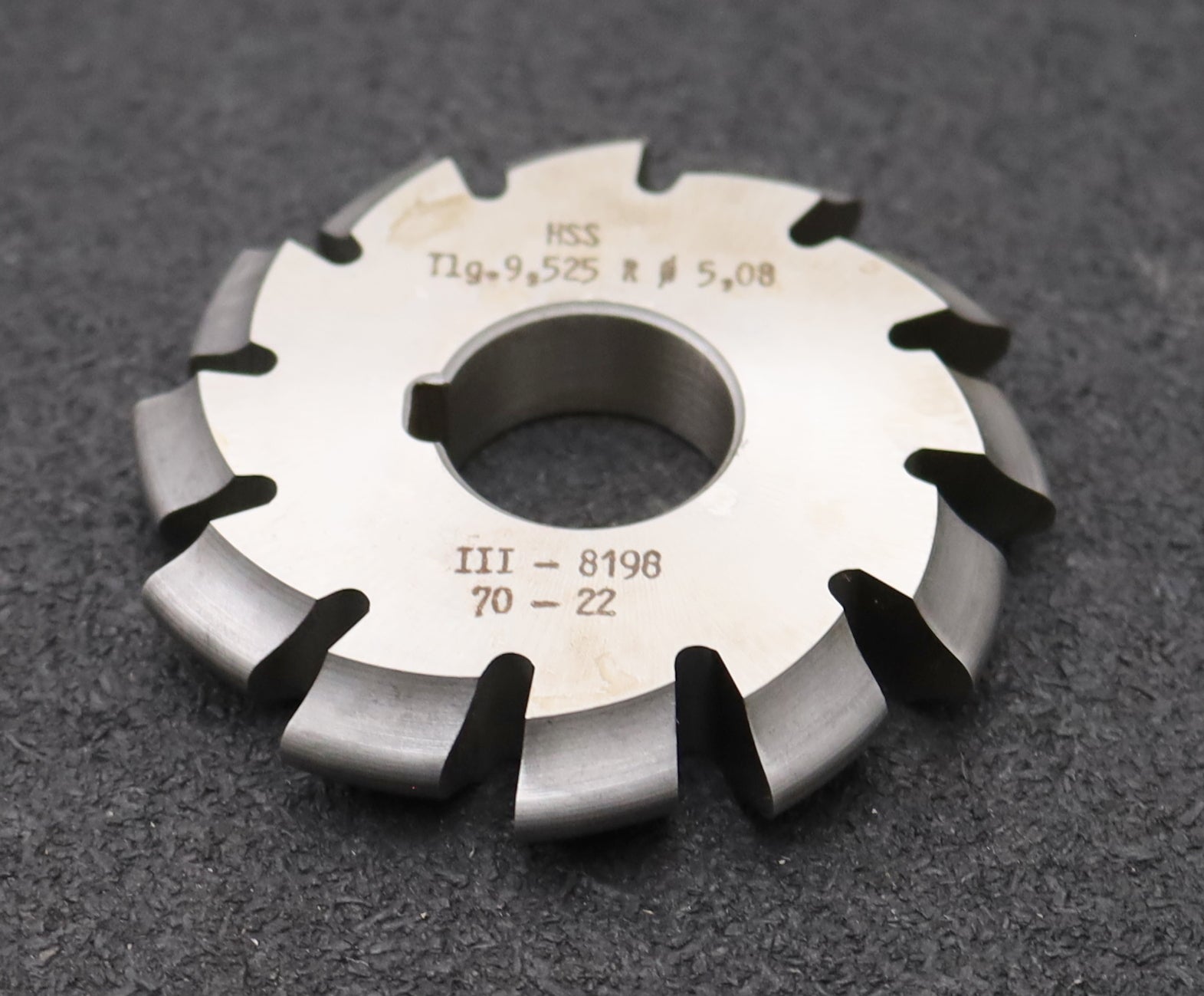 Bild des Artikels DOLD-Rollketenrad-Formfräser-Roller-chain-form-cutter-Teilung=-9,525mm=-3/8"-III