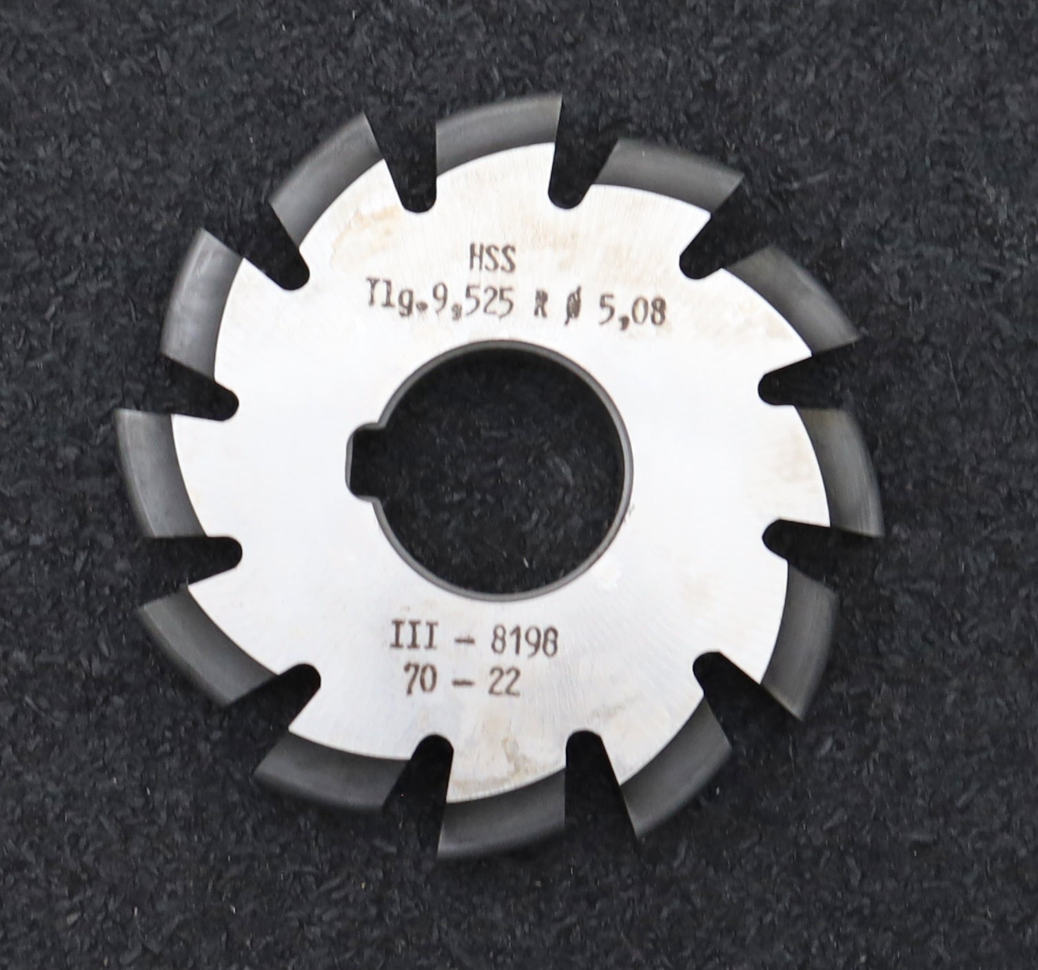 Bild des Artikels DOLD-Rollketenrad-Formfräser-Roller-chain-form-cutter-Teilung=-9,525mm=-3/8"-III