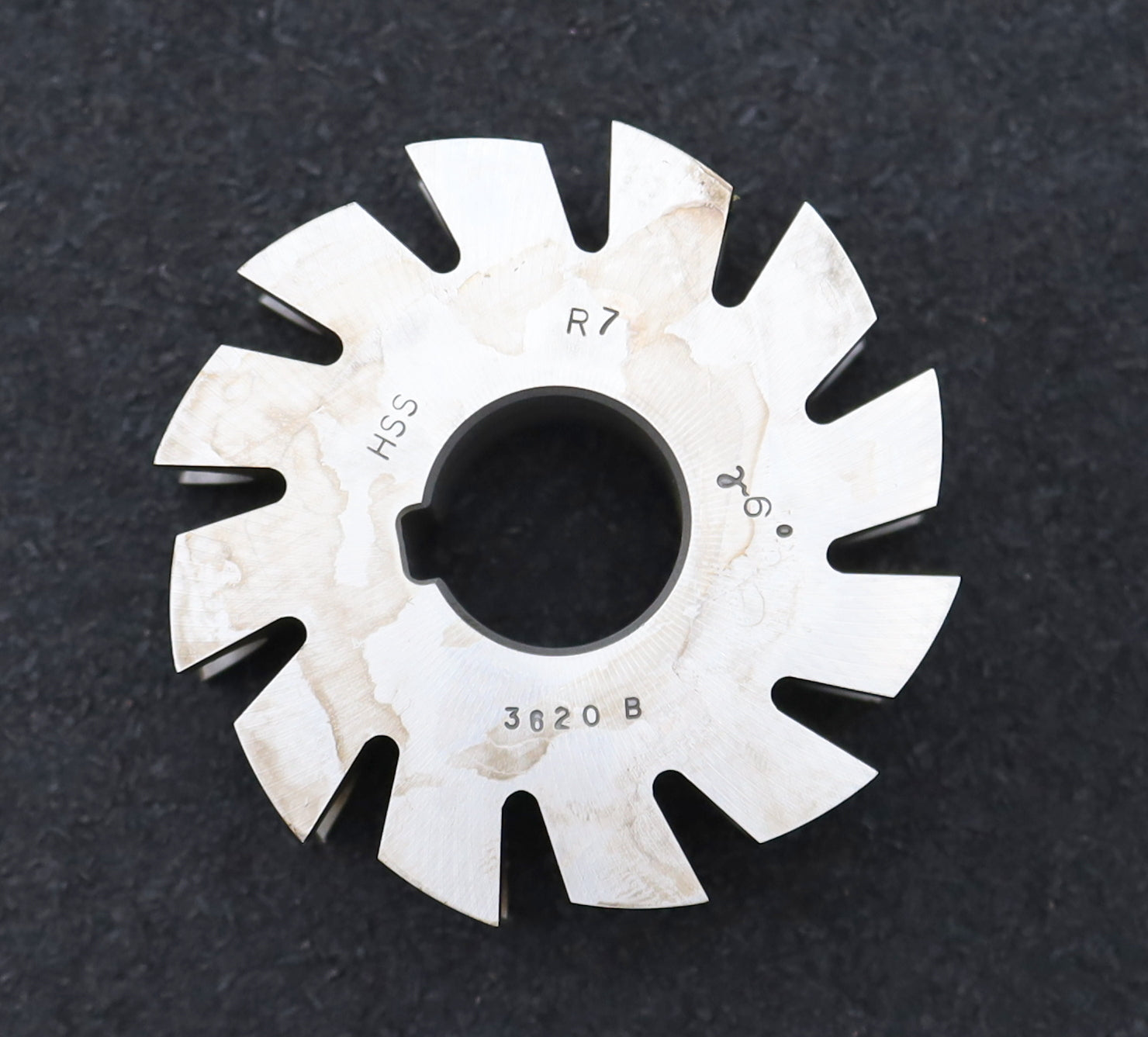 Bild des Artikels DOLD-Halbrund-Formfräser-konkav-Radiusfräser-Radius-7mm-Spannwinkel-6°