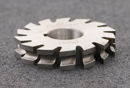 Bild des Artikels DOLD-Halbrund-Formfräser-konkav-Radiusfräser-Radius-2,75mm-Spannwinkel-6°