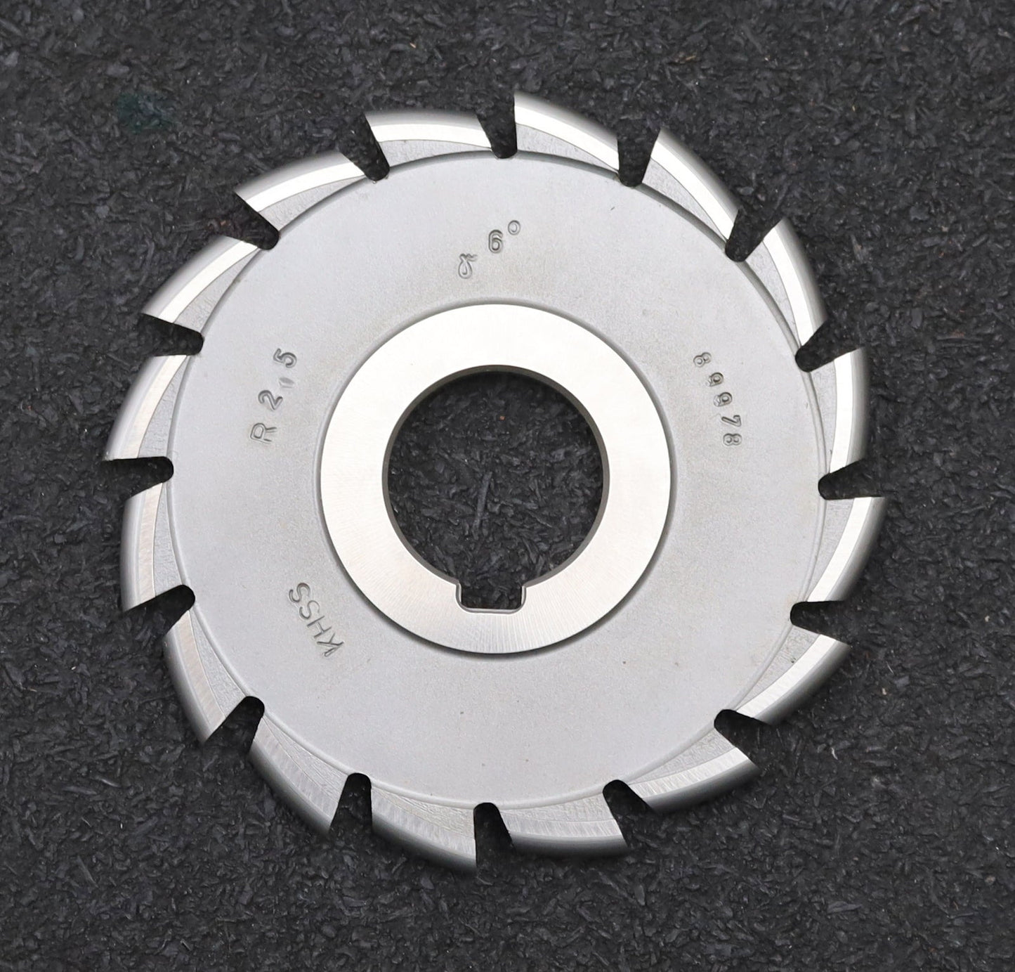 Bild des Artikels DOLD-Halbrund-Formfräser-konvex-Radiusfräser-Radius-2,5mm-Spannwinkel-6°-LKN