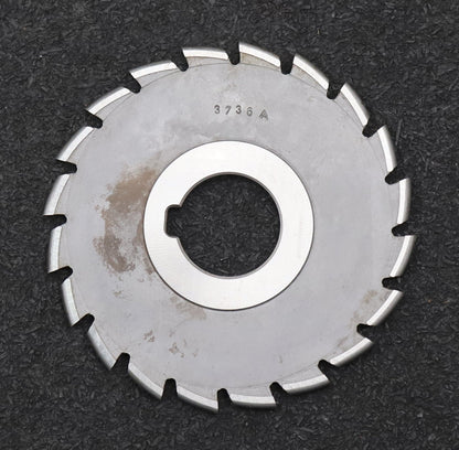 Bild des Artikels DOLD-Halbrund-Formfräser-konvex-Radiusfräser-Radius-1,5mm-Spannwinkel-6°-HSS