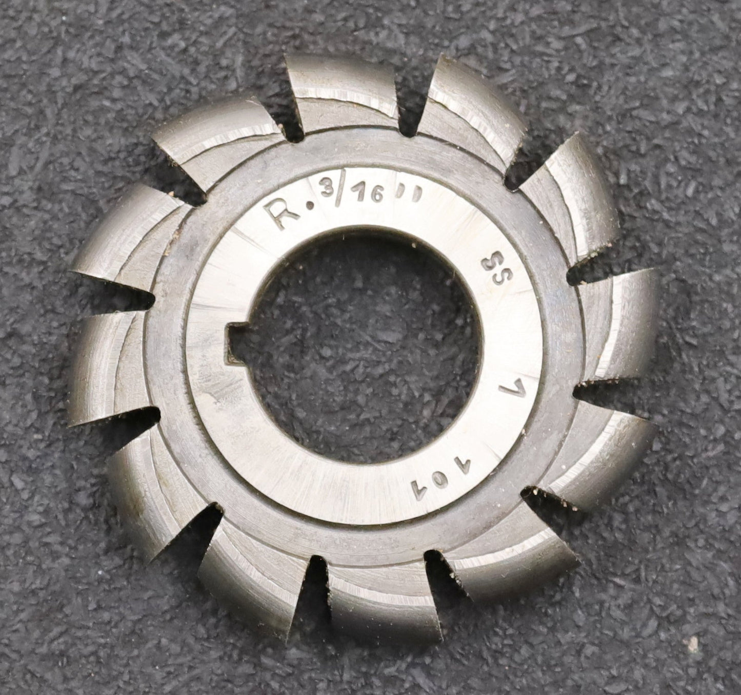 Bild des Artikels DOLD-Halbrund-Formfräser-konvex-Radiusfräser-Radius-3/16"-Spannwinkel-6°