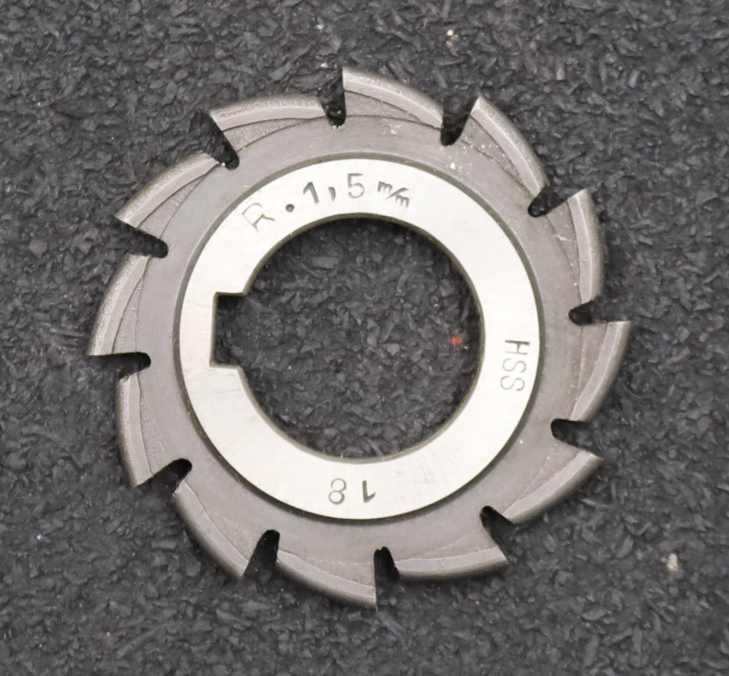 Bild des Artikels DOLD-Halbrund-Formfräser-konvex-Radiusfräser-Radius-1,5mm-Spannwinkel-6°