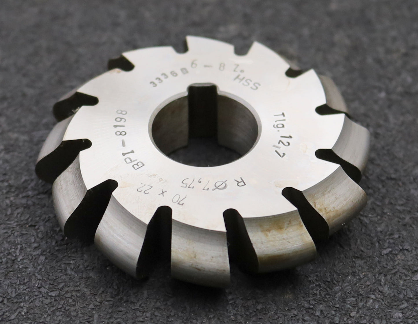 Bild des Artikels DOLD-Rollketenrad-Formfräser-Roller-chain-form-cutter-Teilung=12,75mm=-1/2"-BPII