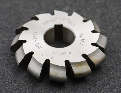 Bild des Artikels DOLD-Rollketenrad-Formfräser-Roller-chain-form-cutter-Teilung=12,75mm=-1/2"-BPII