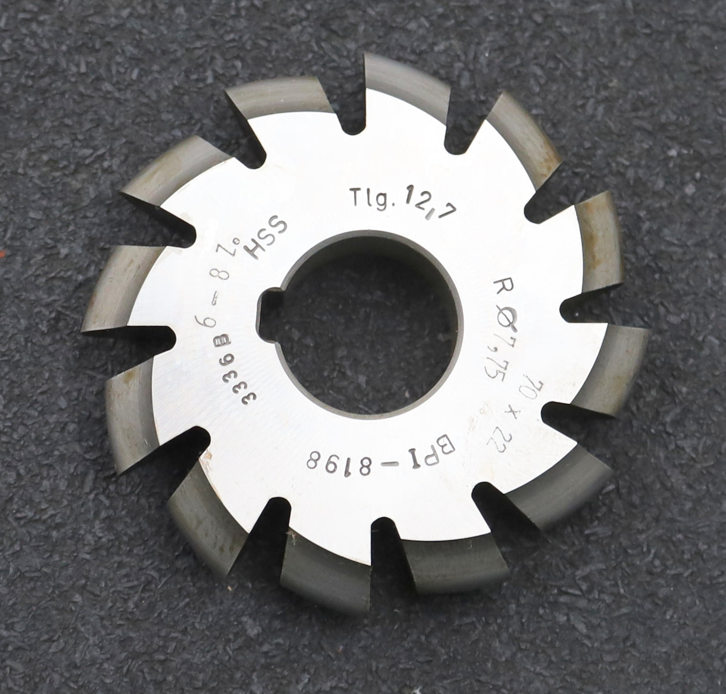 Bild des Artikels DOLD-Rollketenrad-Formfräser-Roller-chain-form-cutter-Teilung=12,75mm=-1/2"-BPII