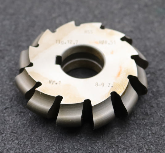 Bild des Artikels DOLD-Rollketenrad-Formfräser-Roller-chain-form-cutter-Teilung=-12,75mm=-1/2"-BPI