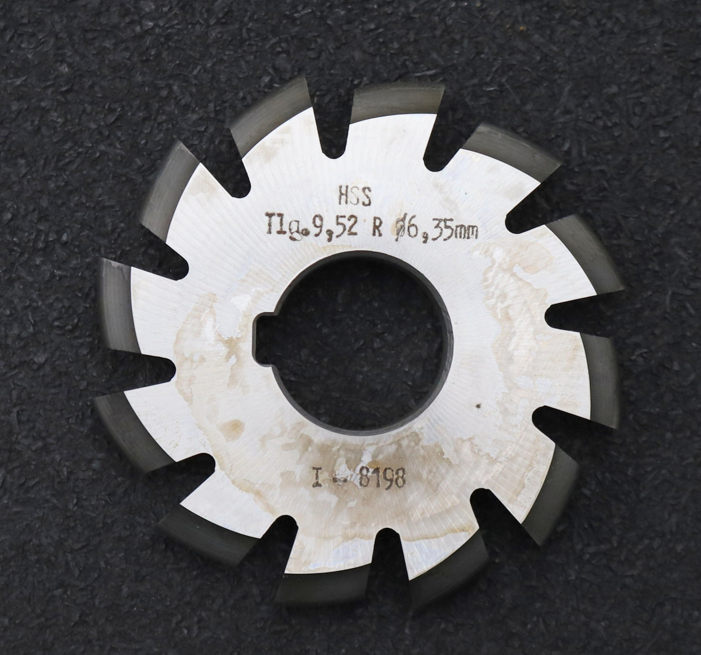 Bild des Artikels DOLD-Rollkettenrad-Formfräser-Teilung=-9,52mm=-3/8"-Rollen Ø=-6,35mm-BP-DIN8198