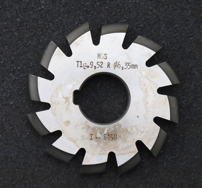 Bild des Artikels DOLD-Rollkettenrad-Formfräser-Teilung=-9,52mm=-3/8"-Rollen Ø=-6,35mm-BP-DIN8198