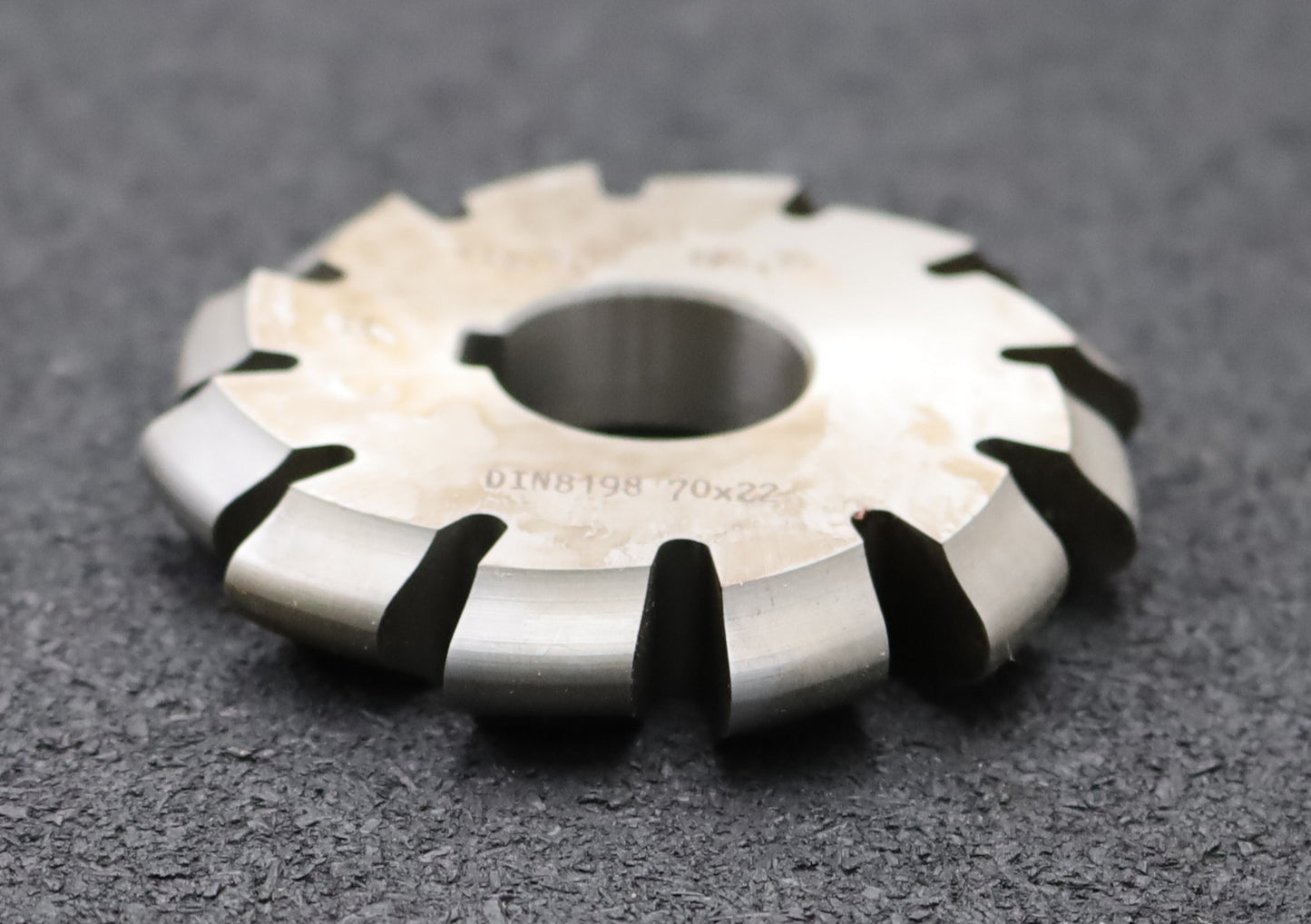 Bild des Artikels DOLD-Rollkettenrad-Formfräser-Teilung=-9,52mm=-3/8"-Rollen Ø=-6,35mm-Profil-Nr.-II