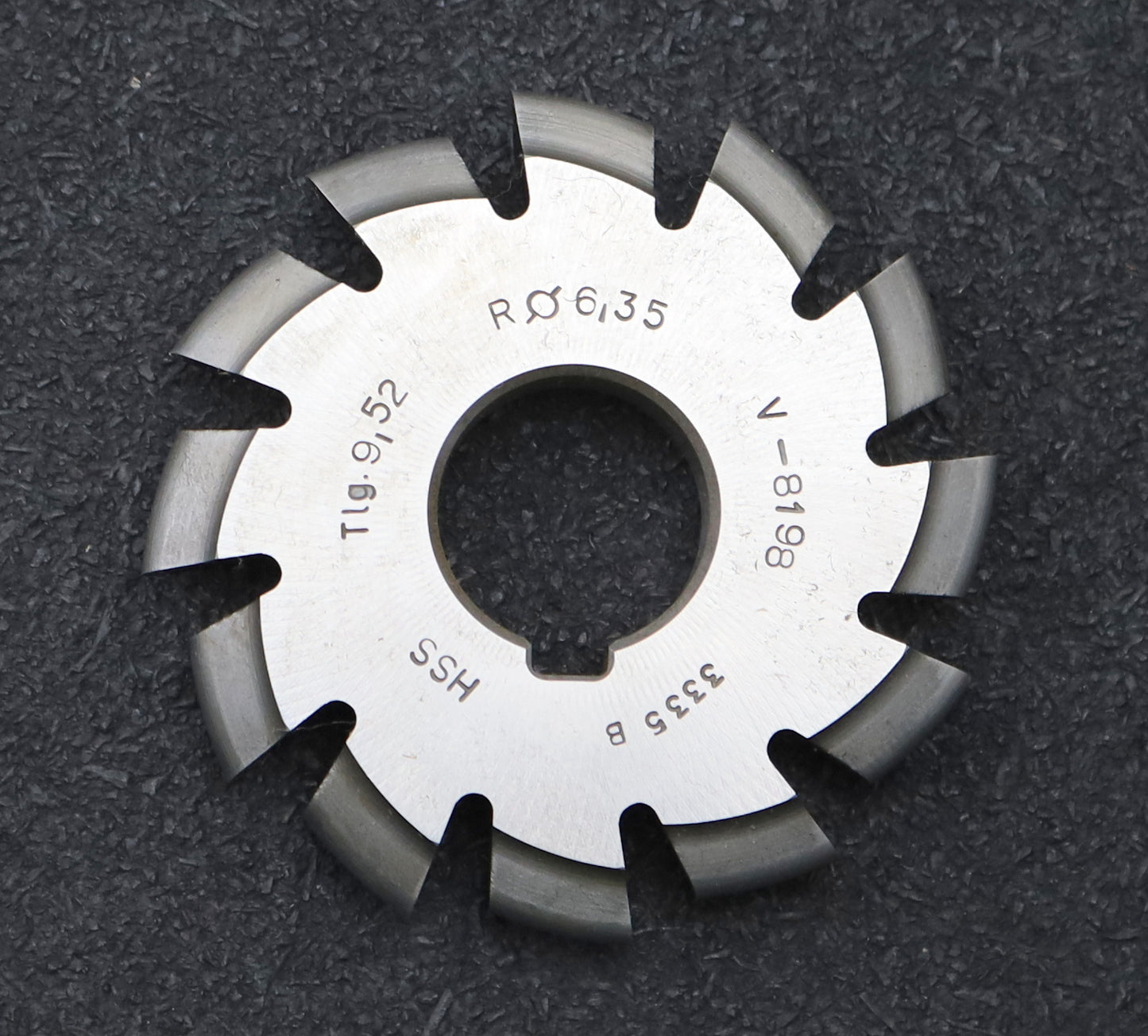 Bild des Artikels DOLD-Rollkettenrad-Formfräser-Teilung=-9,52mm=-3/8"-Rollen Ø=-6,35mm- Ø70x22mm