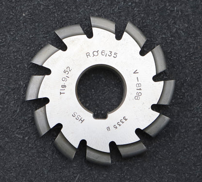 Bild des Artikels DOLD-Rollkettenrad-Formfräser-Teilung=-9,52mm=-3/8"-Rollen Ø=-6,35mm- Ø70x22mm