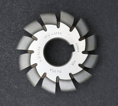 Bild des Artikels DOLD-Rollkettenrad-Formfräser-Teilung=-25,4mm=-1"-Rollen Ø=-15,88mm-BP-DIN8198