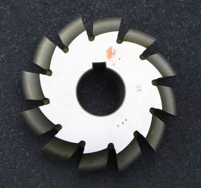 Bild des Artikels DOLD-Rollkettenrad-Formfräser-Teilung=-25,4mm=-1"-Rollen Ø=-15,9mm- Ø95x27mm-LKN-