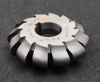 Bild des Artikels DOLD-Rollkettenrad-Formfräser-Teilung=-25,4mm=-1"-Rollen Ø=-15,88mm- Ø100x32mm