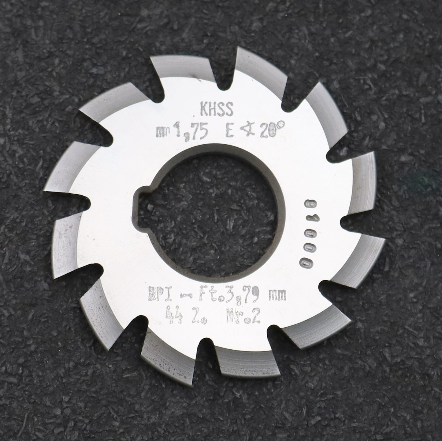 Bild des Artikels DOLD-Zahnformfräser-gear-profile-cutter-m=-1,75mm-No.-2-Z=-44-EGW-20°- Ø60x22mm