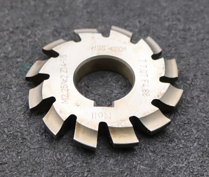 Bild des Artikels DOLD-Zahnformfräser-m=-2,25mm-No.-2-Z=-14-16-EGW-20°- Ø60x22mm-mit-LKN-