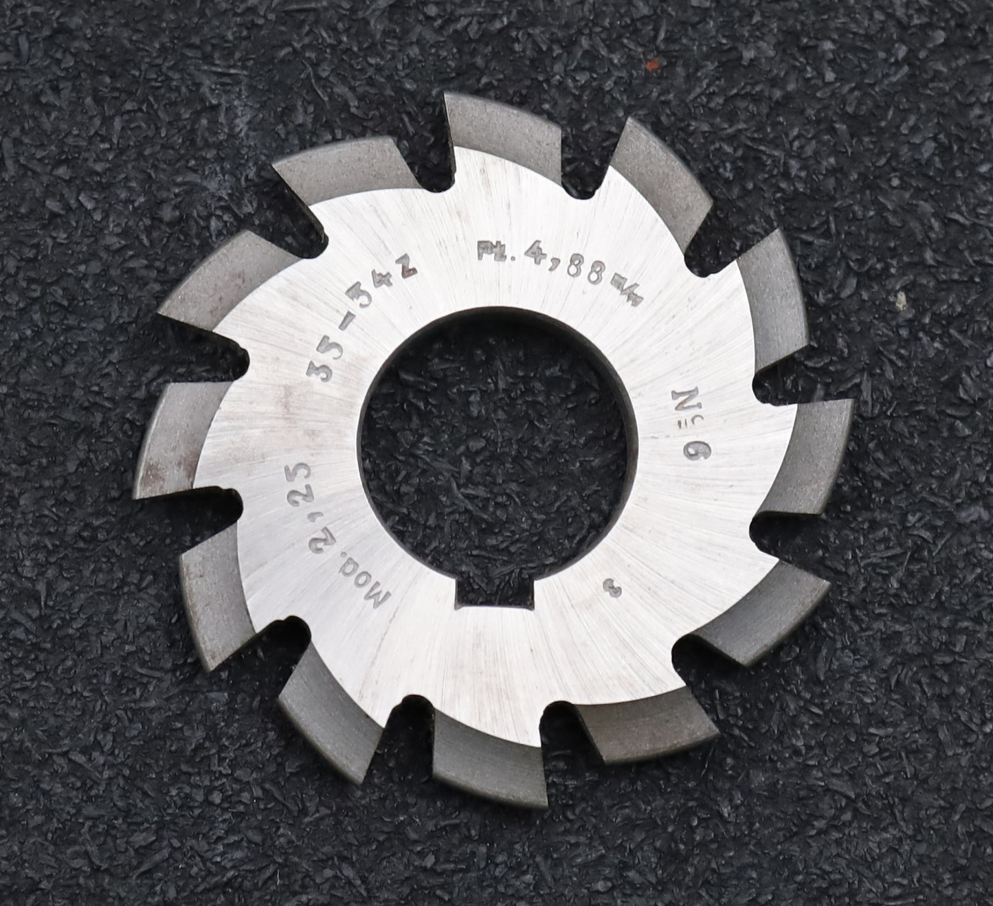 Bild des Artikels DOLD-Zahnformfräser-m=-2,25mm-No.-6-Z=-35-54-EGW-20°- Ø60x22mm-mit-LKN-