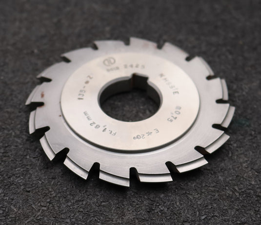 Bild des Artikels DOLD-Zahnformfräser-m=-0,75mm-No.-8-Z=-135-00-EGW-20°- Ø76x22mm-16-Spannuten