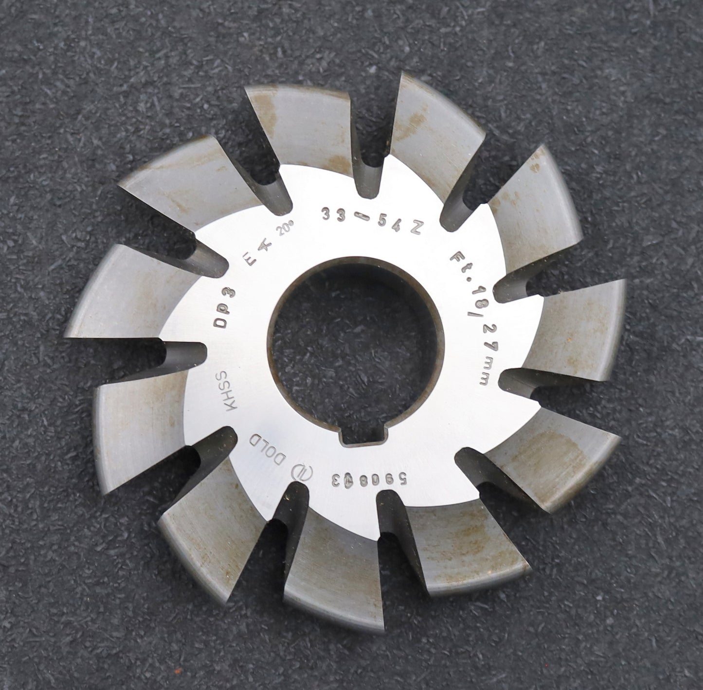 Bild des Artikels DOLD-Zahnformfräser-gear-profile-cutter-DP-3mm-No.-3-Z=-33-54-EGW-20°- Ø115x32mm