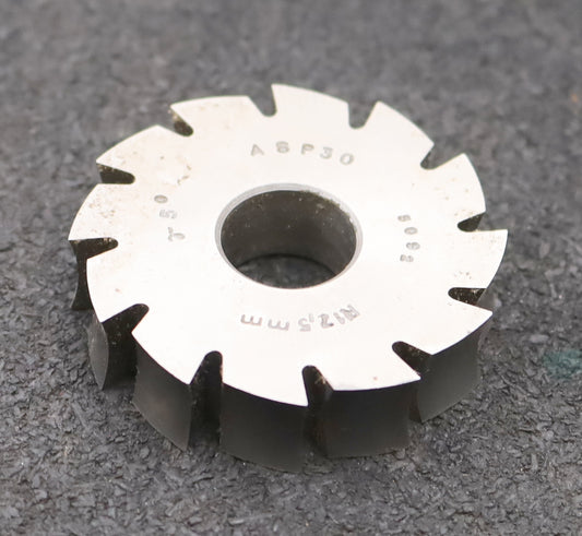Bild des Artikels DOLD-Formfräser-konkav-Radiusfräser-Radius-12,5mm- Ø51,5x12x Ø16mm-12-Spannuten