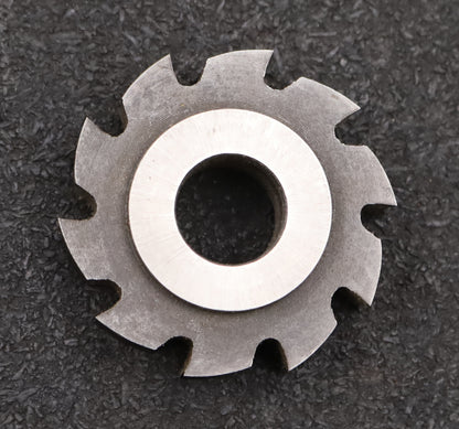 Bild des Artikels DOLD-Formfräser-konkav-Radiusfräser-Radius-17,5mm- Ø50x15x Ø16mm-10-Spannuten