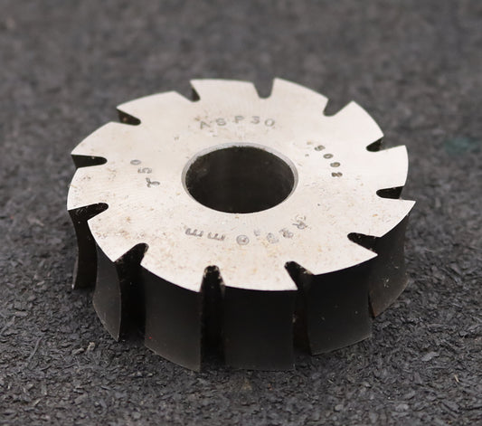 Bild des Artikels DOLD-Formfräser-konkav-Radiusfräser-Radius-25,0mm- Ø51,5x15x Ø16mm-12-Spannuten