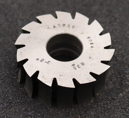 Bild des Artikels DOLD-Formfräser-konkav-Radiusfräser-Radius-35,0mm- Ø60,5x22x Ø22mm-14-Spannuten