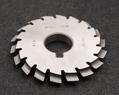 Bild des Artikels DOLD-Formfräser-konkav-Radiusfräser-Radius-5mm- Ø95x12x Ø27mm-mit-LKN-ASP2030