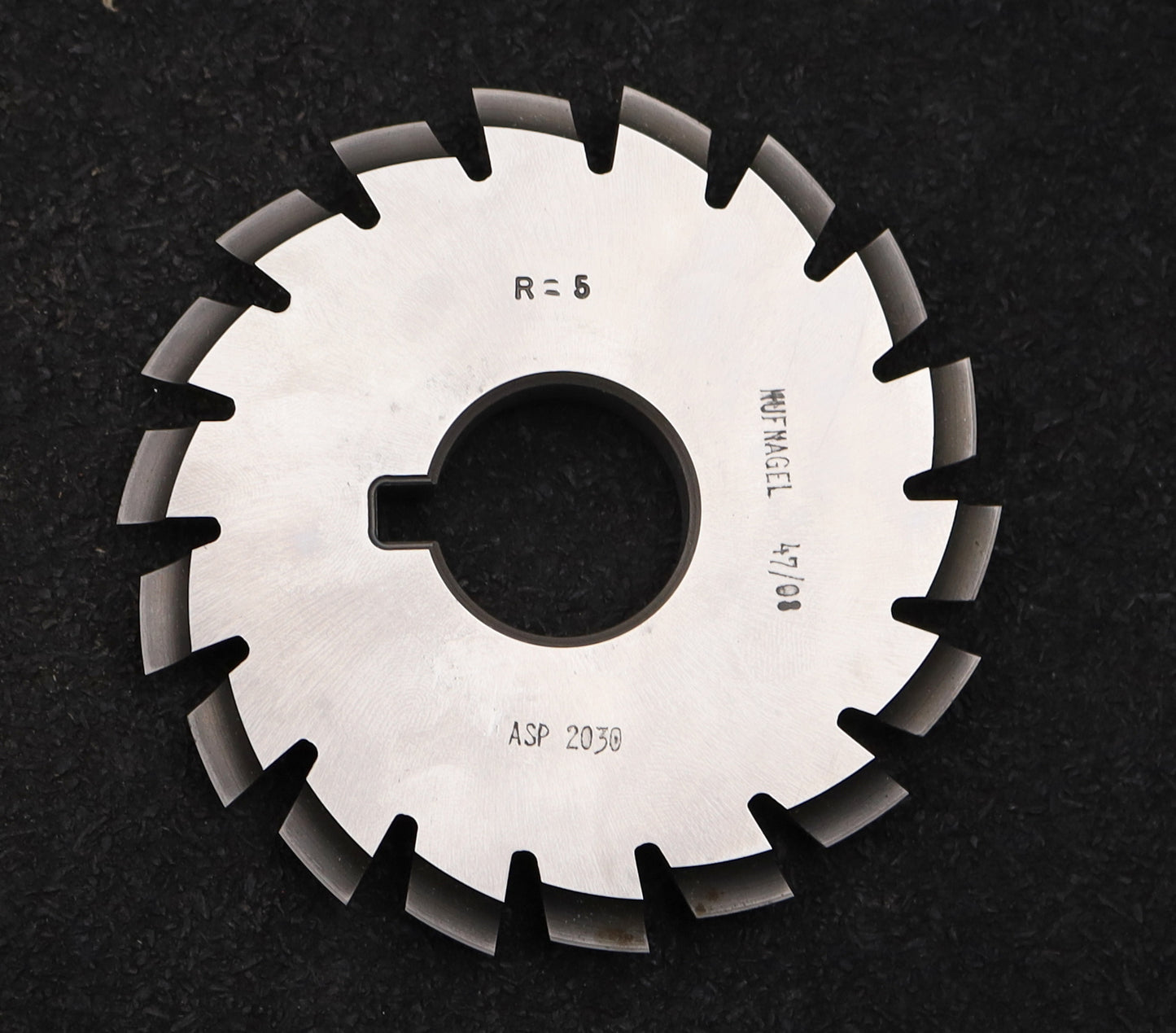 Bild des Artikels DOLD-Formfräser-konkav-Radiusfräser-Radius-5mm- Ø95x12x Ø27mm-mit-LKN-ASP2030