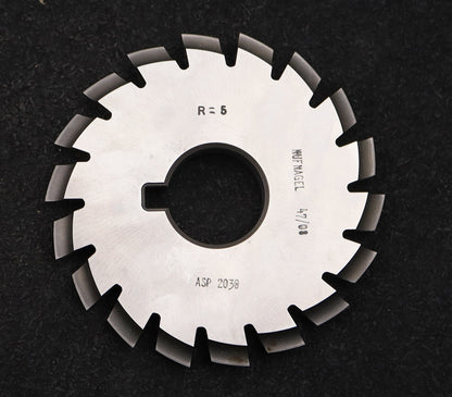 Bild des Artikels DOLD-Formfräser-konkav-Radiusfräser-Radius-5mm- Ø95x12x Ø27mm-mit-LKN-ASP2030