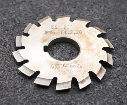 Bild des Artikels DOLD-Zahnformfräser-gear-profile-cutter-DP-24-No.-1--Z=-135-00-EGW-20° Ø50x16mm