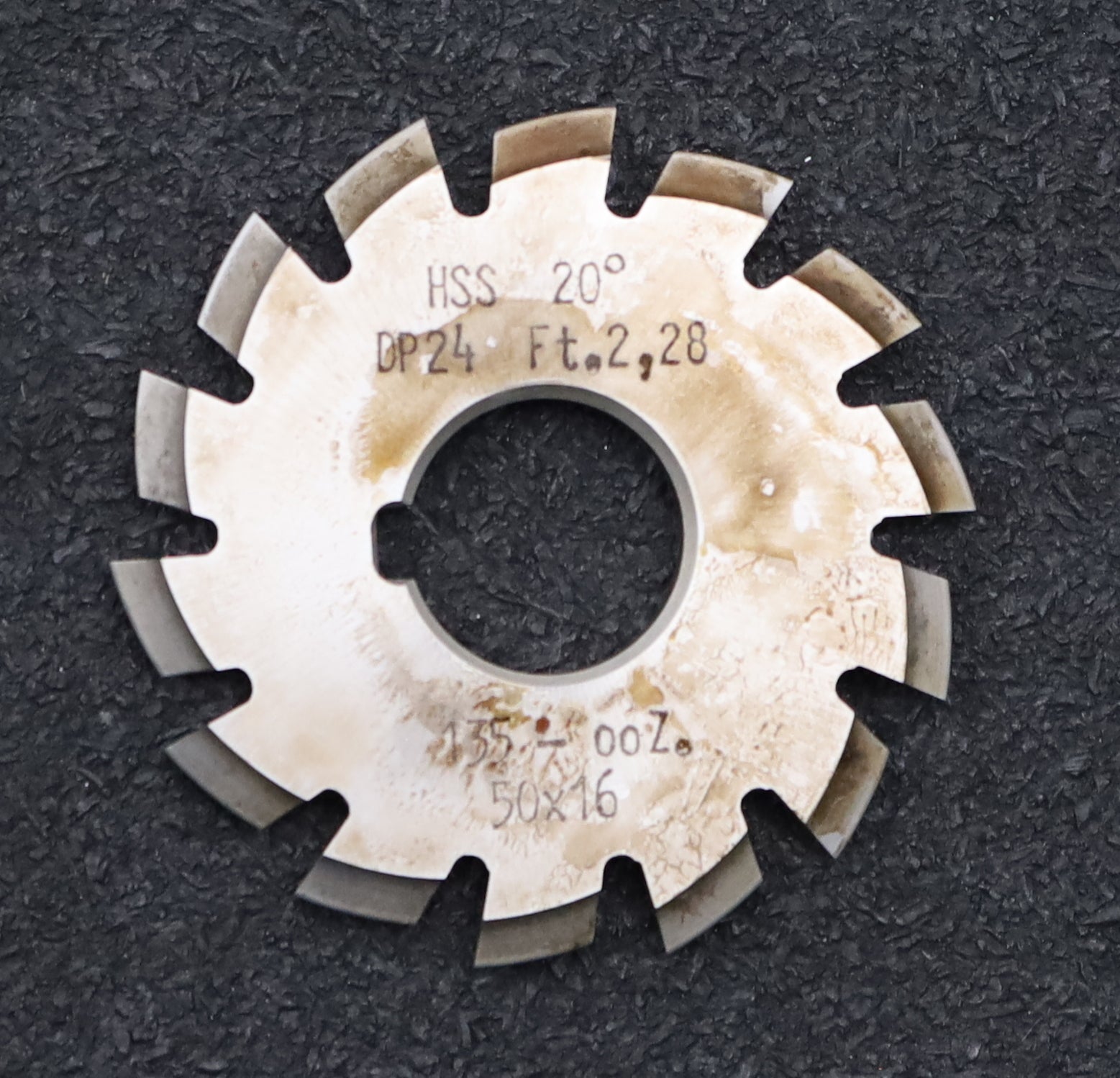 Bild des Artikels DOLD-Zahnformfräser-gear-profile-cutter-DP-24-No.-1--Z=-135-00-EGW-20° Ø50x16mm