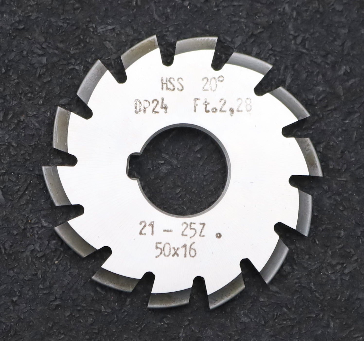 Bild des Artikels DOLD-Zahnformfräser-gear-profile-cutter-DP-24-No.-5--Z=-21-25-EGW-20° Ø50x16mm