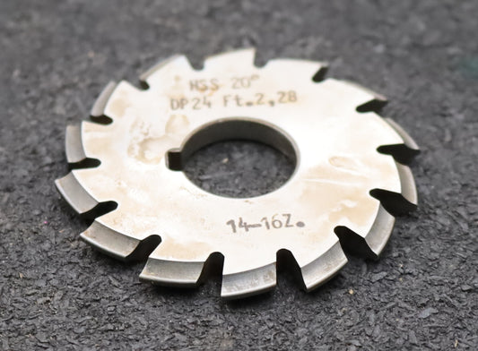 Bild des Artikels DOLD-Zahnformfräser-gear-profile-cutter-DP-24-No.-7--Z=-14-16-EGW-20° Ø50x16mm