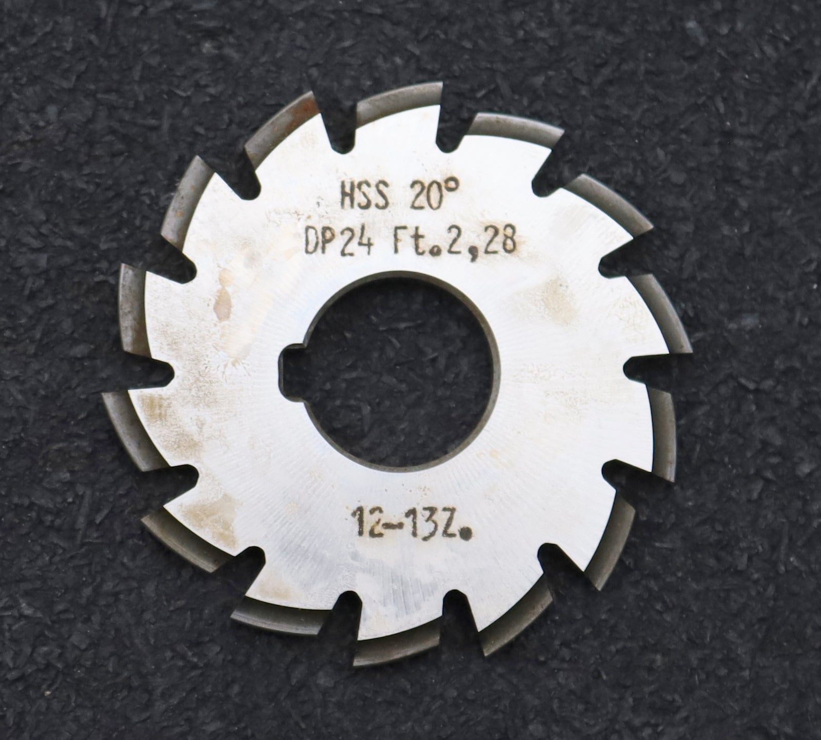 Bild des Artikels DOLD-Zahnformfräser-gear-profile-cutter-DP-24-No.-8--Z=-12-13-EGW-20° Ø50x16mm